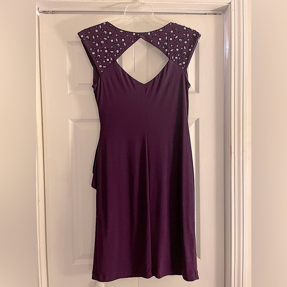 Elegant embellished knee length dress
